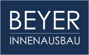 Logo von Beyer Innenausbau in Farbe.