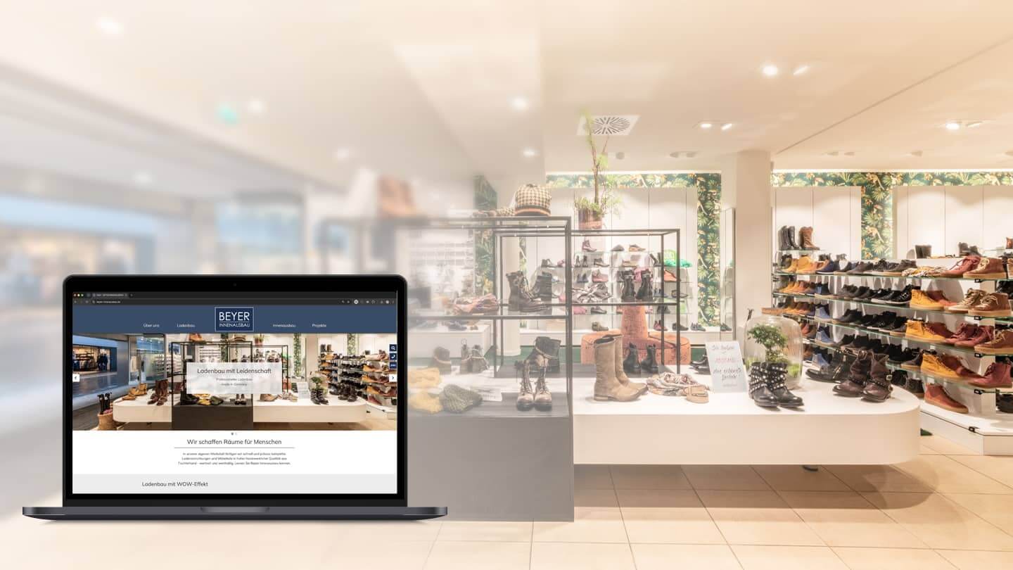 Beyer Innenausbau Website Teaser