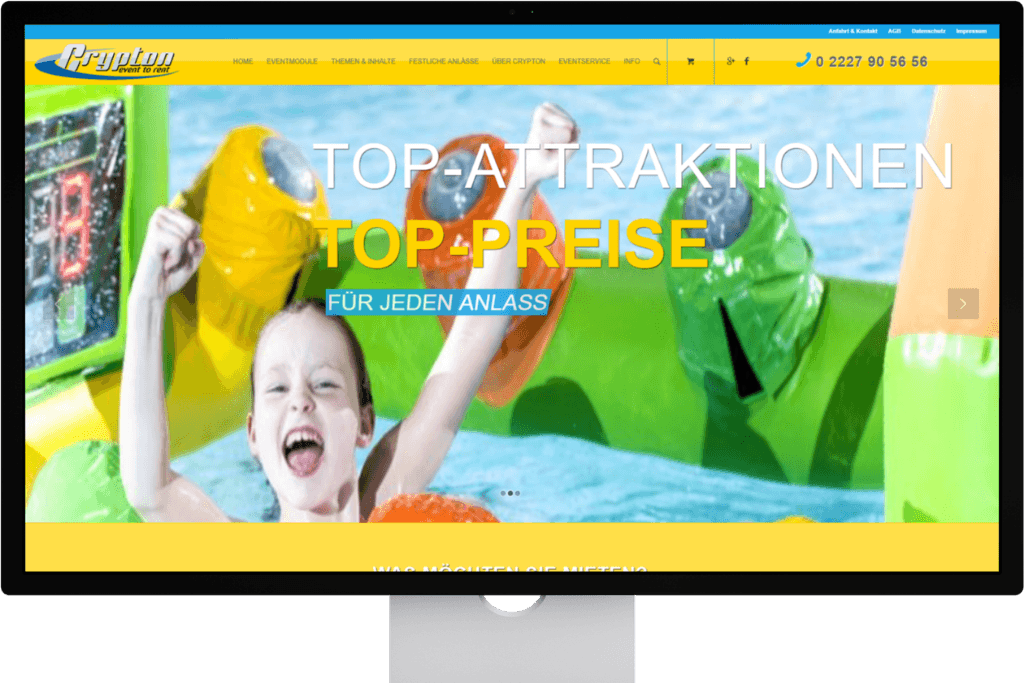 Crypton alte Website PC
