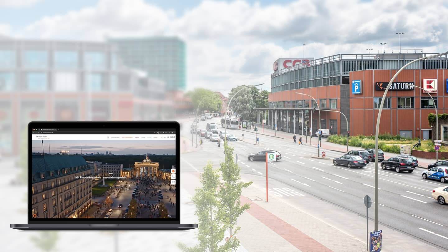 Jagdfeld Realestate Website Teaser