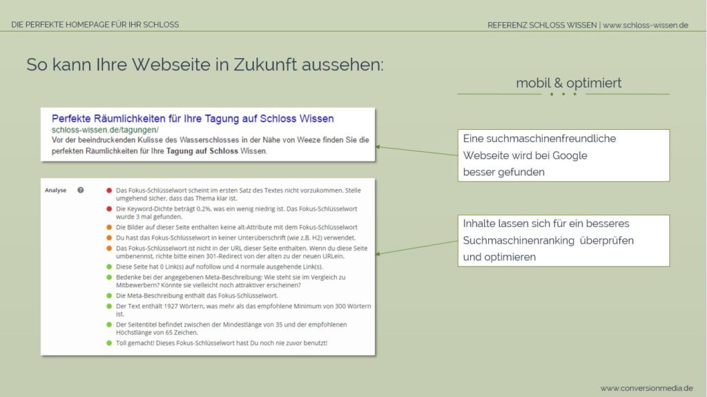 Tool zur Suchmaschinenoptimierung und Kontrolle