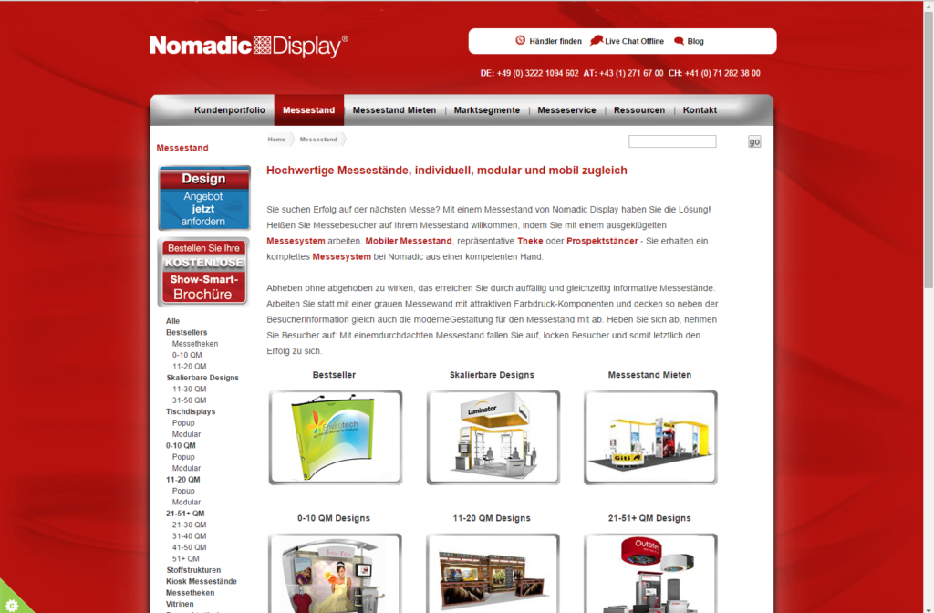 Nomadic Display Messestände