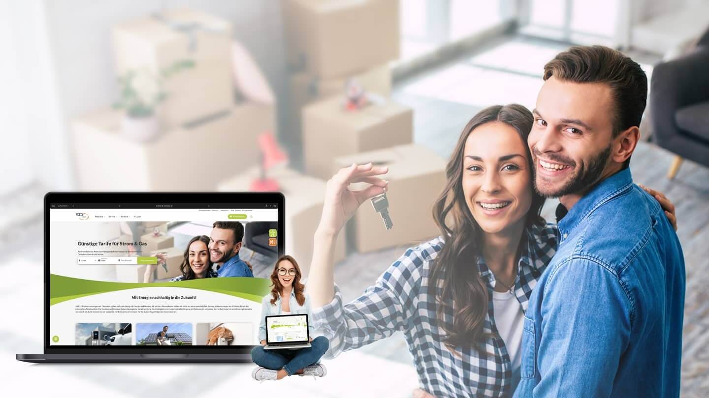 Stadtwerke Dinslaken Website Teaser