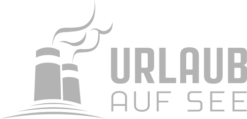 Logo von Urlaub auf See in grau.